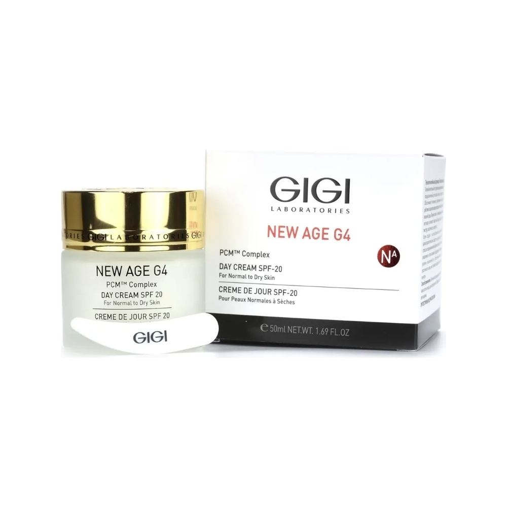 New Age G4 Day Cream SPF 20 Крем дневной омолаживающий SPF 20 50 мл GIGI (Израиль)