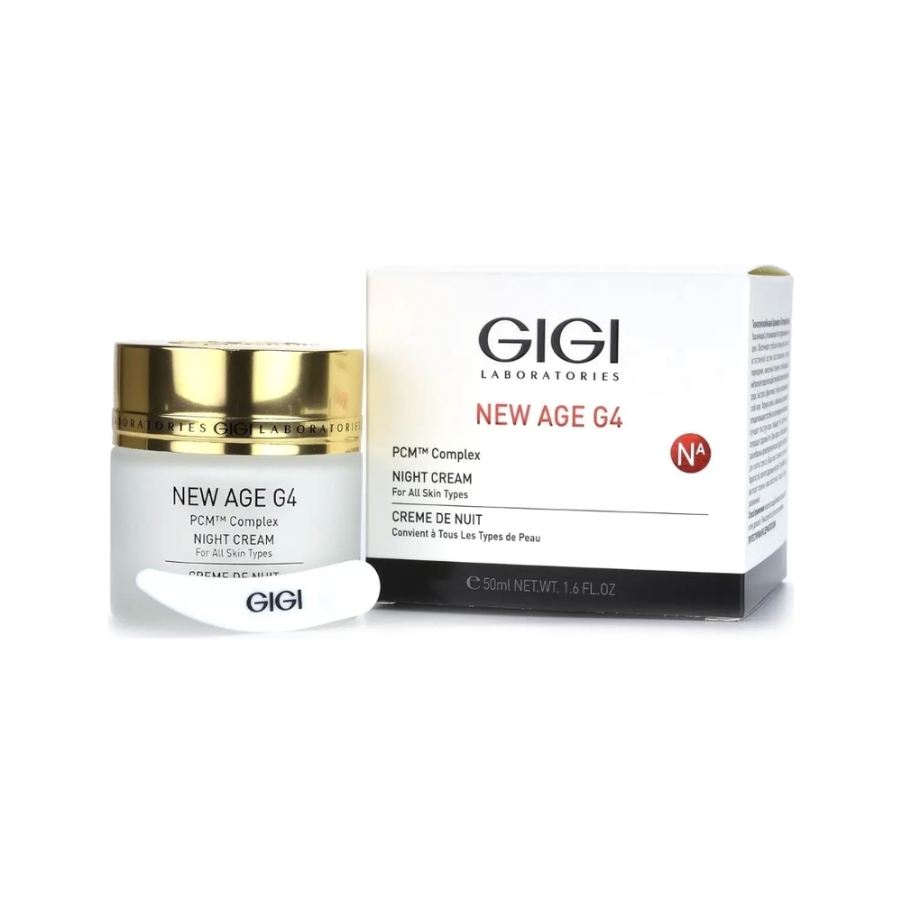 New Age G4 Night Cream Крем ночной омолаживающий 50 мл GIGI (Израиль)