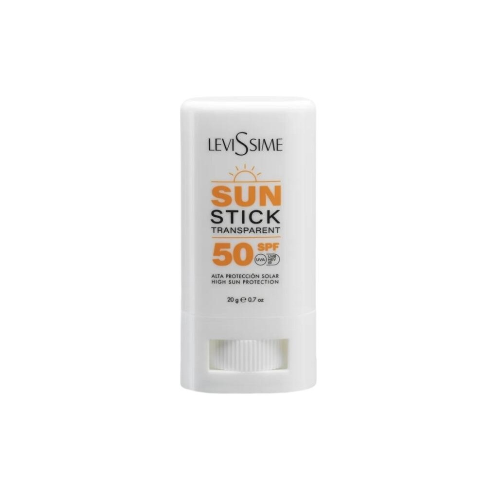 Sun stick transparent SPF 50 Солнцезащитный крем-стик SPF 50 20 гр Levissime (Испания)